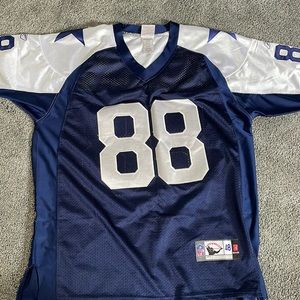 Reebok #88 navy and white Dez Bryant Dallas Cowboys jersey